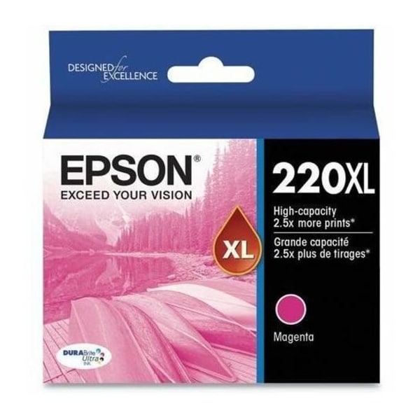 Epson Durabrite Ultra Magenta Ink Lg T220XL320S - main