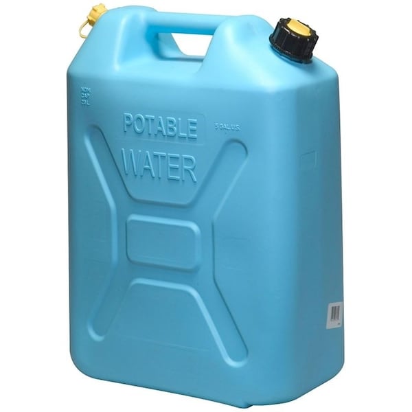 Scepter 0 Water Container, 5 gal Capacity, Polyethylene, Light Blue, 133 in L, 73 in W, 183 in H 4933 - main