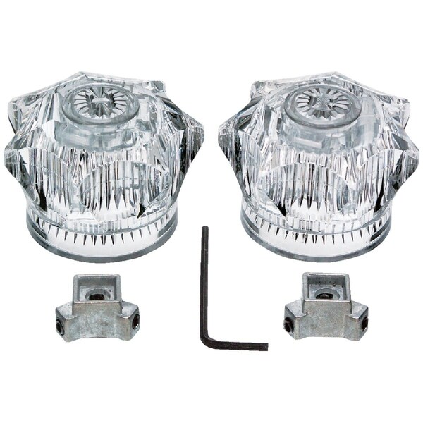 Danco Acrylic 3-Prong Universal Clear Faucet Handle 88172 - main