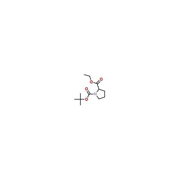 Ak Scientific Boc-DL-Proline ethyl ester (5g), CAS 125347-83-3 B035-5g - main
