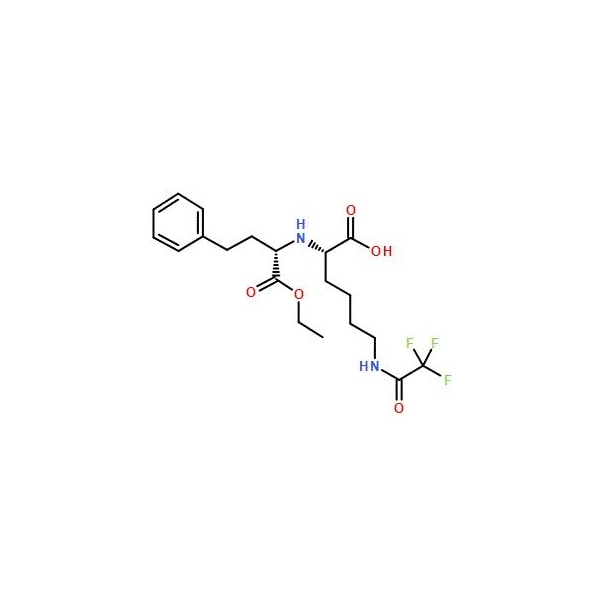 Ak Scientific N2-(1S-Ethoxycarbonyl-3-phenylpropyl)-N6-trifluoroacetyl-L-lysine (100g), CAS 116169-90-5 Q409-100g - main