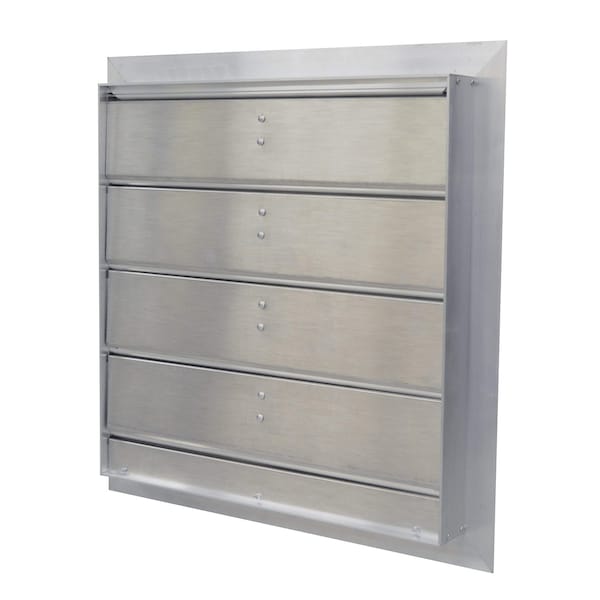 Canarm Manual Damper, Aluminum, Square SR3220X20 - main