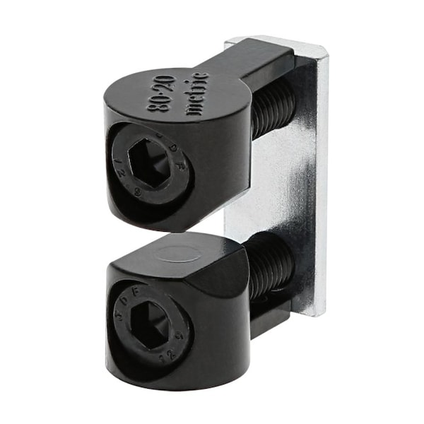 80/20 T-SlotFramingConnecto, Zinc, Blk, 39.2mm 40-3101 - main
