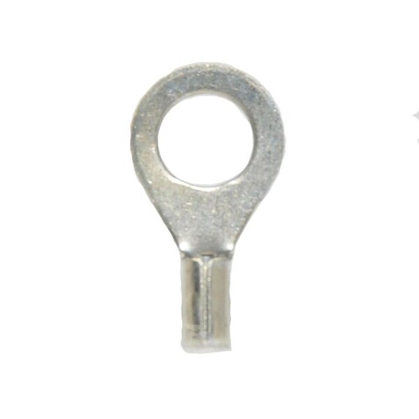 Hillsdale Terminal Ring Terminal, 1/4 in Stud Size, 18 AWG, 600 V, 1000 PK 10044BZ - main