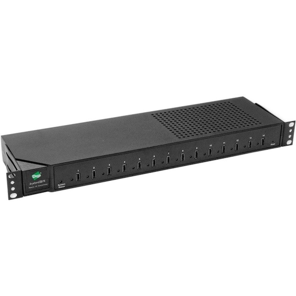 Digi International Digi Hubport/14 14 Port Usb 2.0 Hub 19Inch Rack (Includes 1 Us Iec HP-USB-14 - main