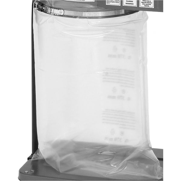 Woodstock Replacement Lower Bag for W1727 Dust Collector D3545 - main
