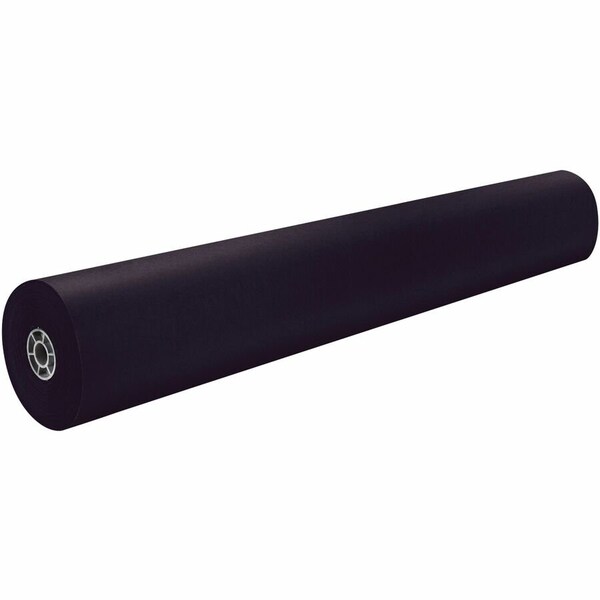 Pacon Corporation Pacon Rainbow Colored Kraft Duo-Finish Paper, 36"W x 1000'L, Black 63300 - main