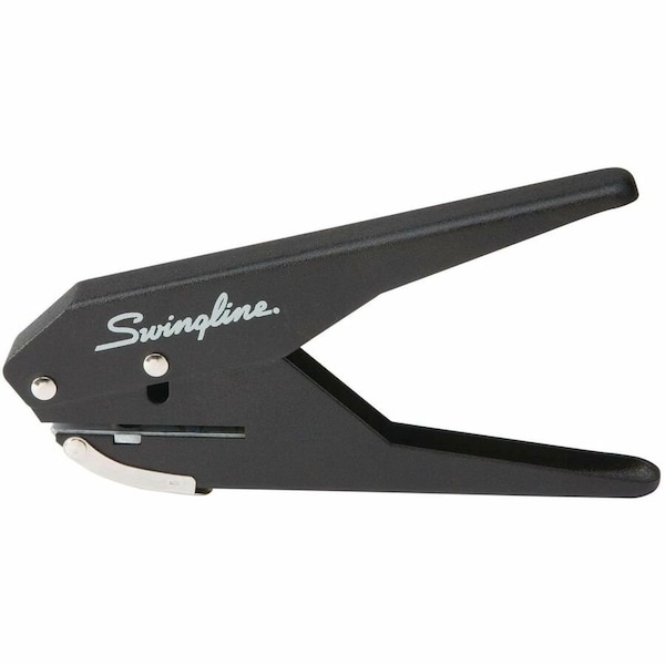 Swingline LowForce 1Hole Punch, Black SWI74017 - main