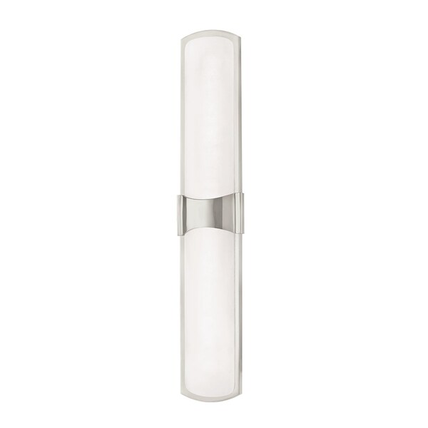 Hudson Valley Lighting Valencia 1 Light Wall Sconce 4.75 In. Polished Nickel 3426-PN - main