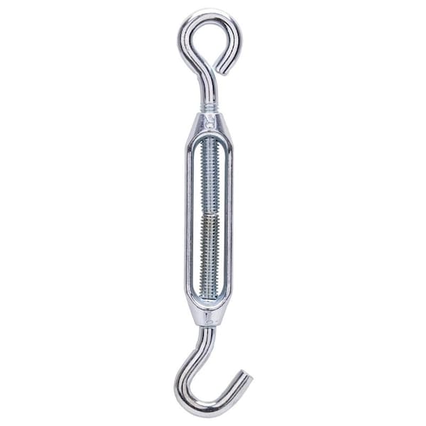 Prosource Turnbuckle, 5/16 in Thread, Hook, Eye, 9 in L Take-Up, Aluminum LR337 - main