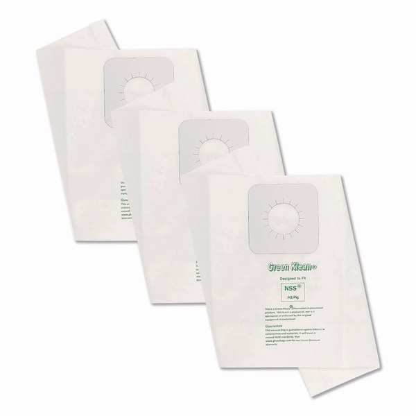 Green Klean Replacement Vacuum Bags, Fits NSS M1 PIG, 3PK GK-M1PIG-P - main