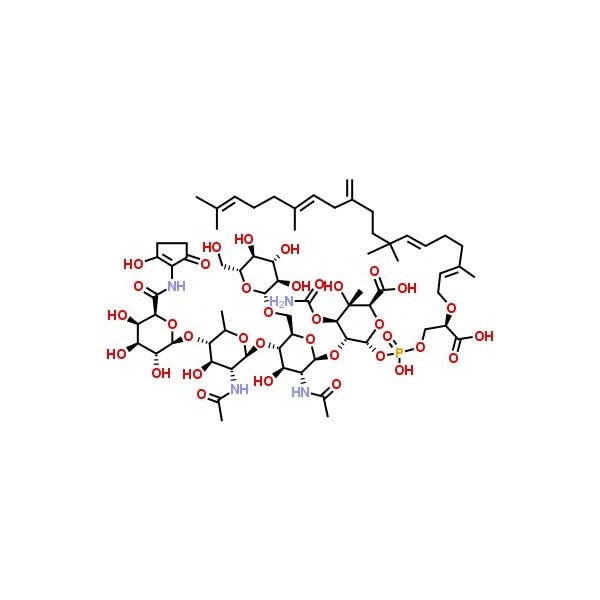 Ak Scientific Flavomycin, 8% over CaCO3, Potency >72000u/g (1g), CAS 11015-37-5 I020-1g - main