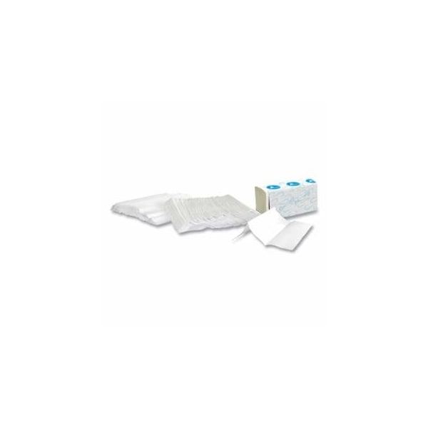 Harbor Multifold Towels, 9.5 in W x 9.25 in L per Sheet, 250 Sheets/PK, White, 16PK 886-H3250W - main