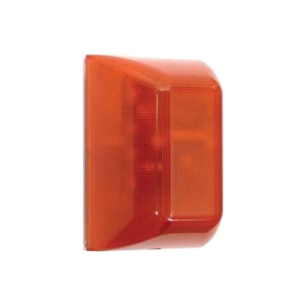 Safety Technology International Alarm Mini Controller, Siren, Continuous, 9V DC, 100 dB, Polycarbonate, Amber, Wall Mount STI-SA5000-A - main