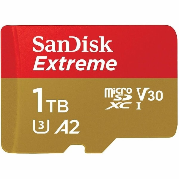 Sandisk EXTREME, MICROSDXC, MEMORY CARD, 1TB, UHS-I, 4K, CLASS 10, W/ ADAPTER SDSQXAV1T00AN6MA - main