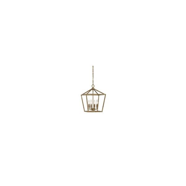 Millennium 4-Light Pendant Fixture, Vintage Gold 3234-VG - main