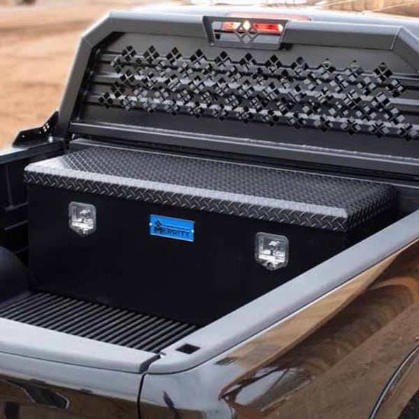 Ilc Repl. For Dodge Ram 1500 Year 2011 Fits W 5.5Ft Bed Al. Rectangular Utility Chest Box 19X20X51 WZ-ERSR-B - main