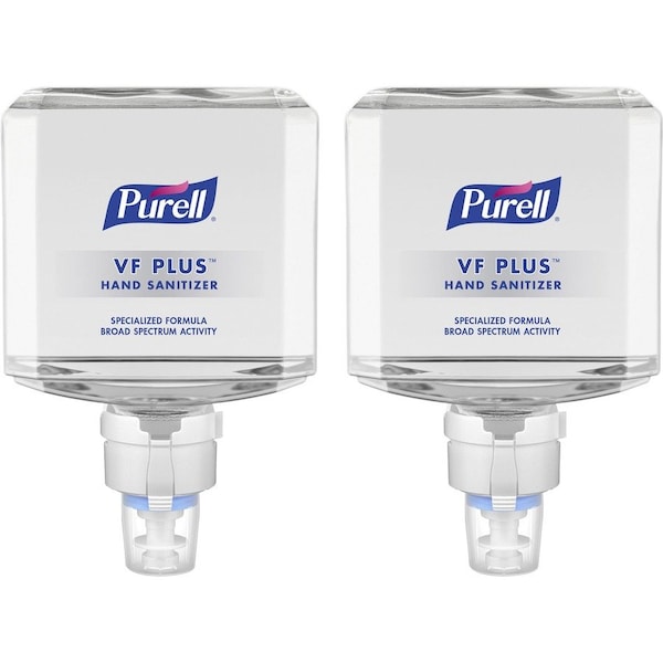 Purell VF PLUS Hand Sanitizer Gel, 1,200 mL Refill Bottle, Fragrance-Free, For ES8 Dispensers, PK2 7099-02 - main