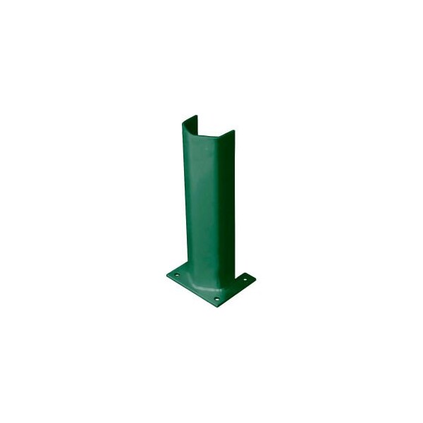 Bluff Mfg 1/4" Thick 18" H Steel Post Protector Green 1/4PO18CG - main