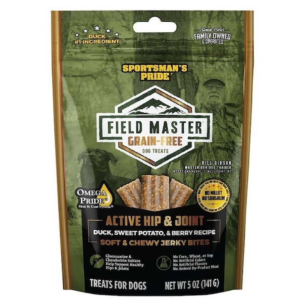 Sportsmans Pride Field Master Hip and Joint Dog Treat, Small, Medium, Large Breed, Berry, Duck, Sweet Potato 10159 - main
