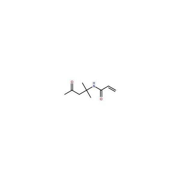 Ak Scientific Diacetone acrylamide, stabilized with MEHQ (25g), CAS 2873-97-4 E617-25g - main