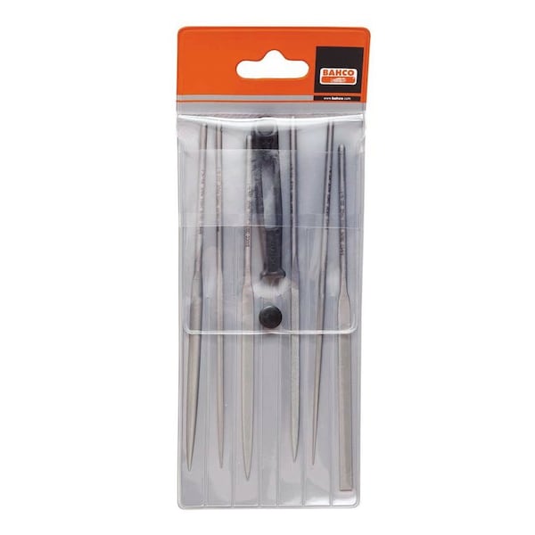 Bahco Bahco Second File Set, 6-1/4", 6 pcs. BAH24701610 - main