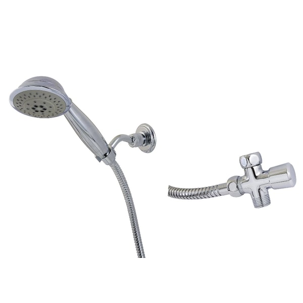 Kingston Brass Multi-Function Hand Shower Kit, Polished Chrome KX2521BD - main