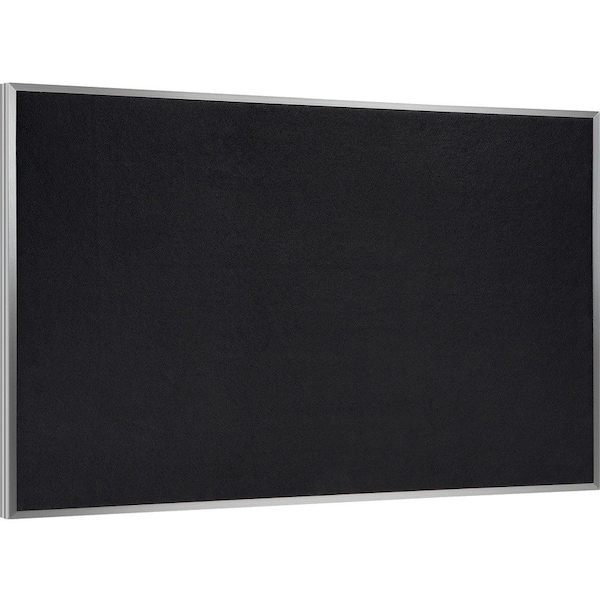 Ghent Rubber Bulletin Board 24" x 36", Black ATR23-BK - main