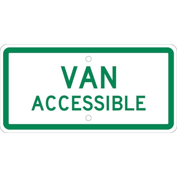 Nmc Van Accessible Ada Plaque, TMAS11H TMAS11H - main