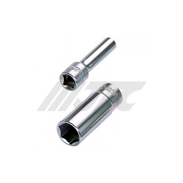 Jtc Auto Tools 3/8 in drive 6-point deep socket, 6mm, chrome-vanadium, 63mm length 36306 - main