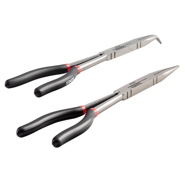 Sunex 2 Piece Dual-Joint Extended Reach Pliers Set SXCJPS - main