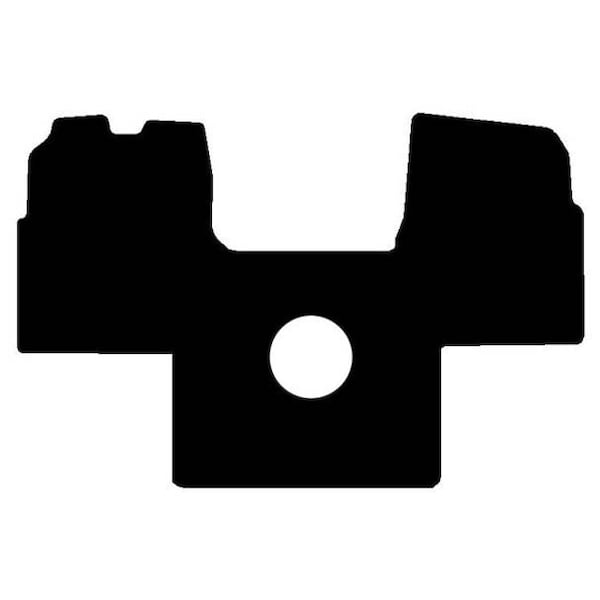 Ilc Replacement For Mack Cv713 Granite Year 2007 Black Front Floor Mat 1 Piece WZ-EGLF-3 - main