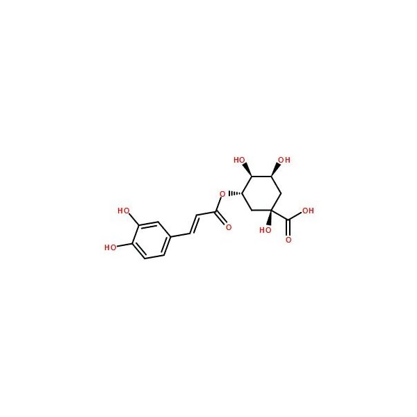 Ak Scientific Chlorogenic acid hemihydrate (5g), CAS 327-97-9 O675-5g - main