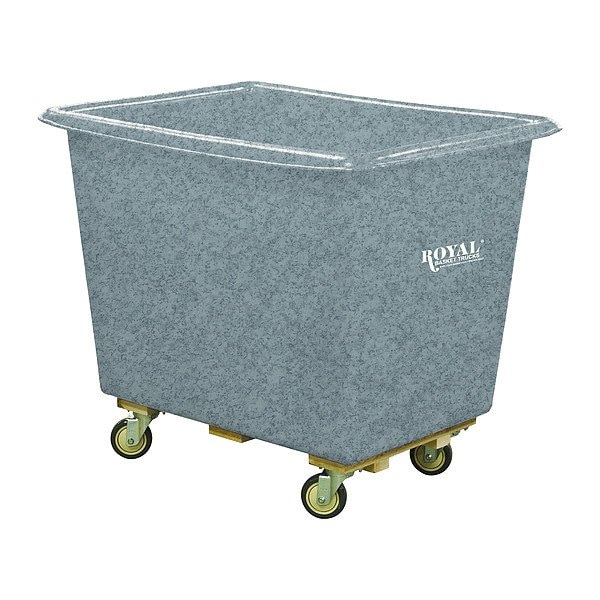 Royal Basket Trucks Cube Truck, Granite Gray, Polyurethane G20-GRG-PTC-4UNN - main
