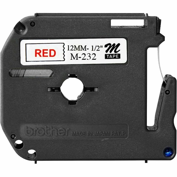 Brother Label/Ribbon Cartridge, White, 1/2 in W MK232 - main