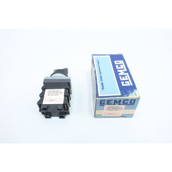 Gemco INDUSTRIAL ROTARY SELECTOR SWITCH B404S8X162Y - main