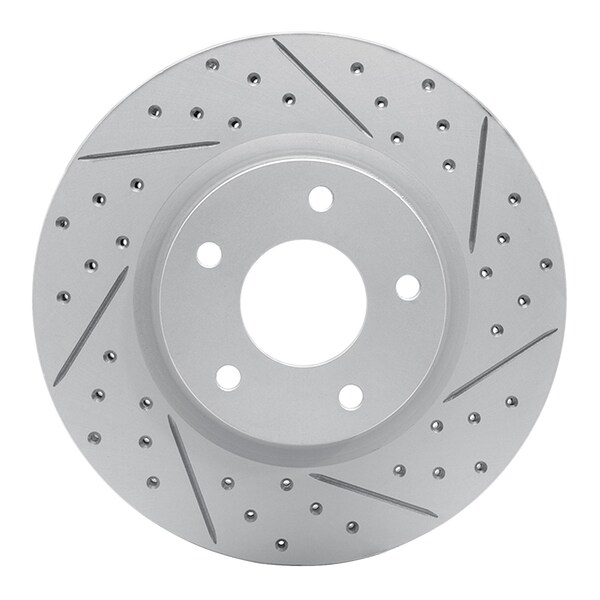 Dynamic Friction Co DFC Geoperformance Rotor - Drilled and Slotted 830-67066R - main
