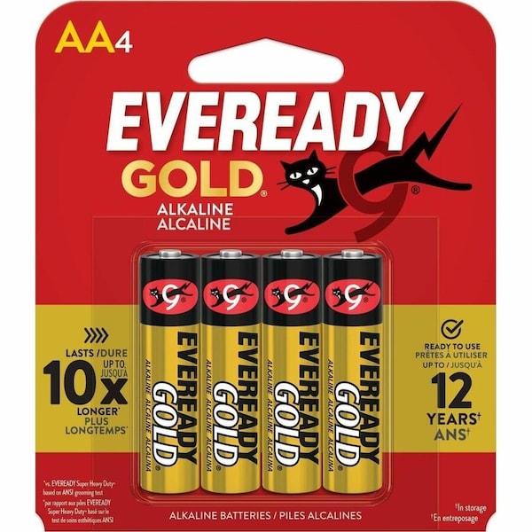 Energizer Battery Aa A91BP-4 - main