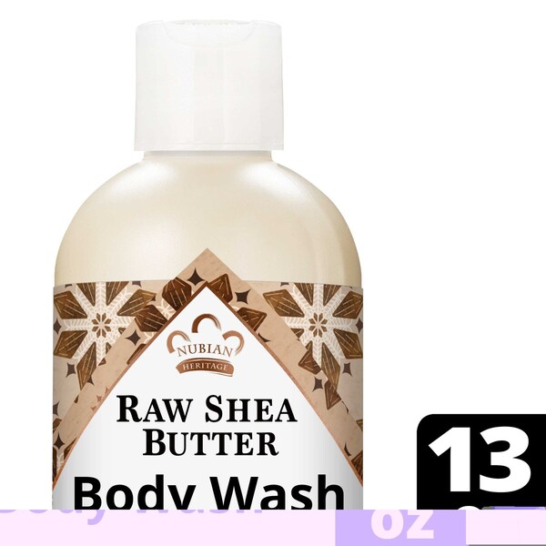 Nubian Heritage Raw Shea Butter Body Wash, 13 Fluid Ounce, 12PK 68536793 - main