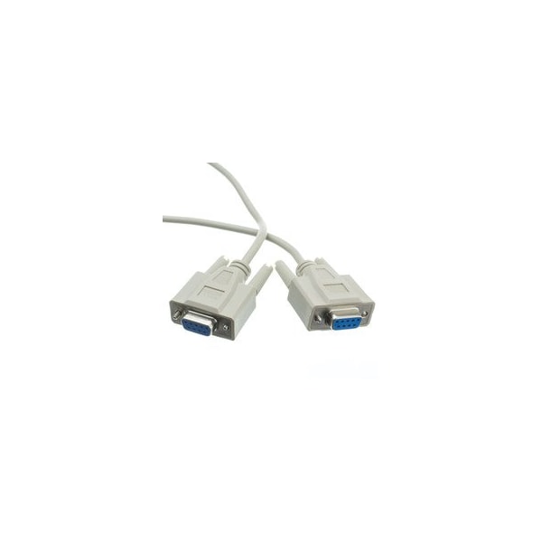 Cable Wholesale Null Modem Cable, DB9 Female, UL rated, 8 Conductor, 6 foot 10D1-20406 - main