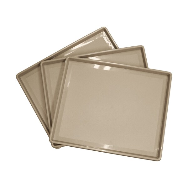 Rdi Tray Square 10 x 12 Beige 24cs, 24PK TRY-1012-BEG - main