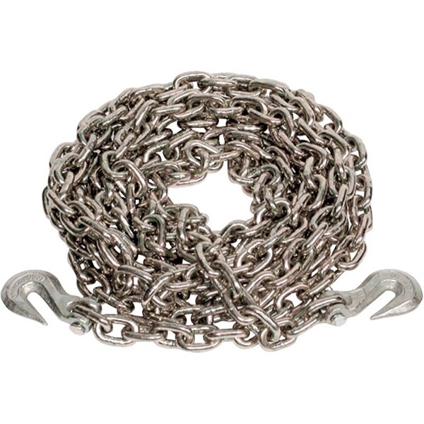 S-Line ANCRA Transport Chain Assembly with Clevis Hook, 3/8 in, 20 ft L, 5400 lb Working Load, 43 Grade 49958-38-20-SP - main