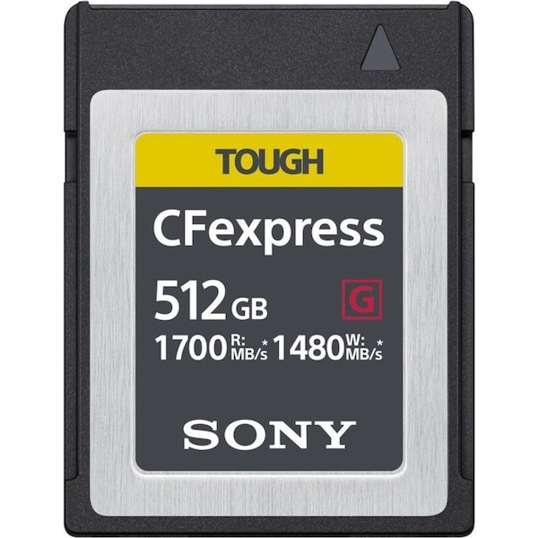 Sony TOUGH CEB-G512 512 GB CFexpress Card Type B - 1 - 1.66 GB/s Read - 1.45 GB/s Write CEBG512/J - main