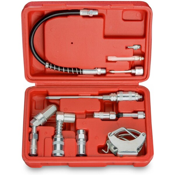 Tooluxe Multi-Function Grease Gun and Lubrication Accessory Kit 61077L - main