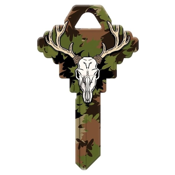 Hy-Ko SC1 KEYBLANK DEER W/CAMOUFLG 15005SC1-DEER - main