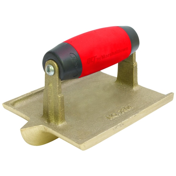Marshalltown Concrete Hand Groover, Bronze Hand Groover, 6 x 4 1/2 inch, 3/4 inch Groove Depth 7304 - main