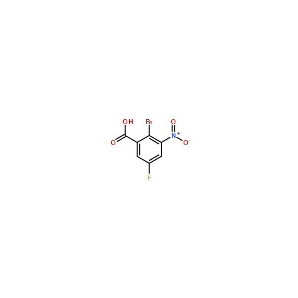 Ak Scientific 2-Bromo-5-fluoro-3-nitrobenzoic acid (1g), CAS 1055331-73-1 1253AA-1g - main