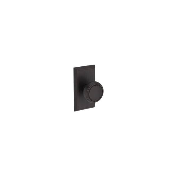 Baldwin Residential Door Knobs Full Dummy Reversible Venetian Bronze FDBREHFR112 - main