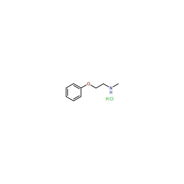 Ak Scientific 2-Phenoxy-N-methylethylamine hydrochloride (250mg), CAS 85262-76-6 0730AF-250mg - main