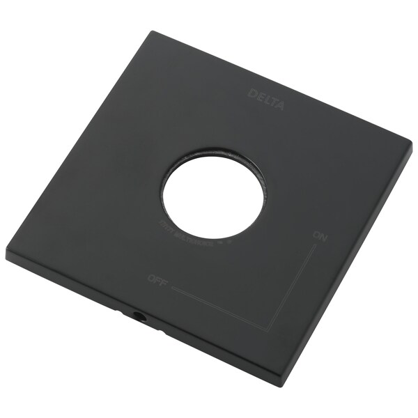 Delta Ara Escutcheon & Gasket - 17 Series In Matte Black RP75438BL - main